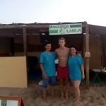 Masaje playa Oliva 2019. Patrick Criado
